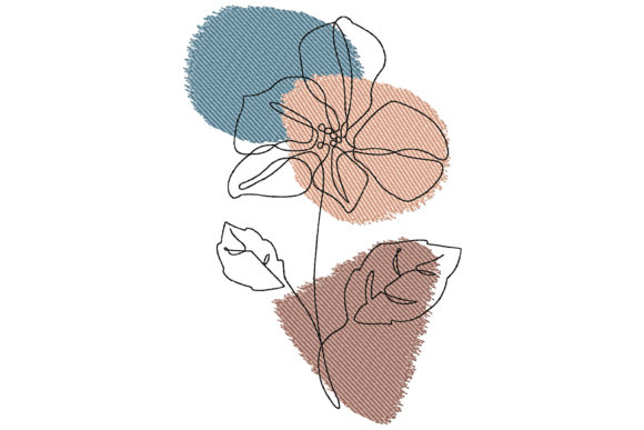 Abstract Flower Embroidery Review